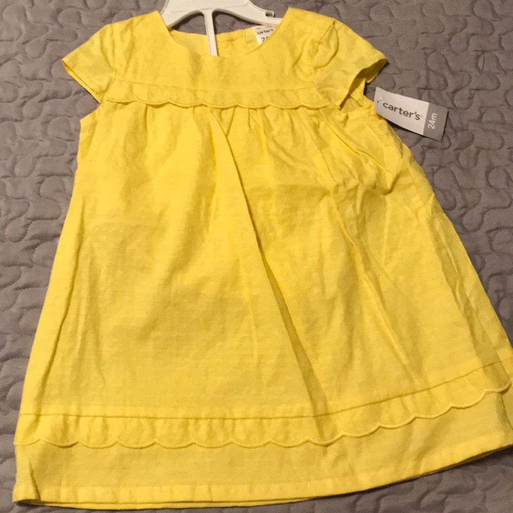 Carters Yellow Sundress